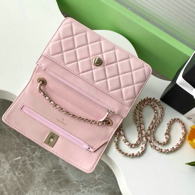 シャネル 2025年 WOC トップハンドルバッグ CHANEL トートバッグ 2way ショルダーバッグ レディース ゴールド金具 - 画像 (5)