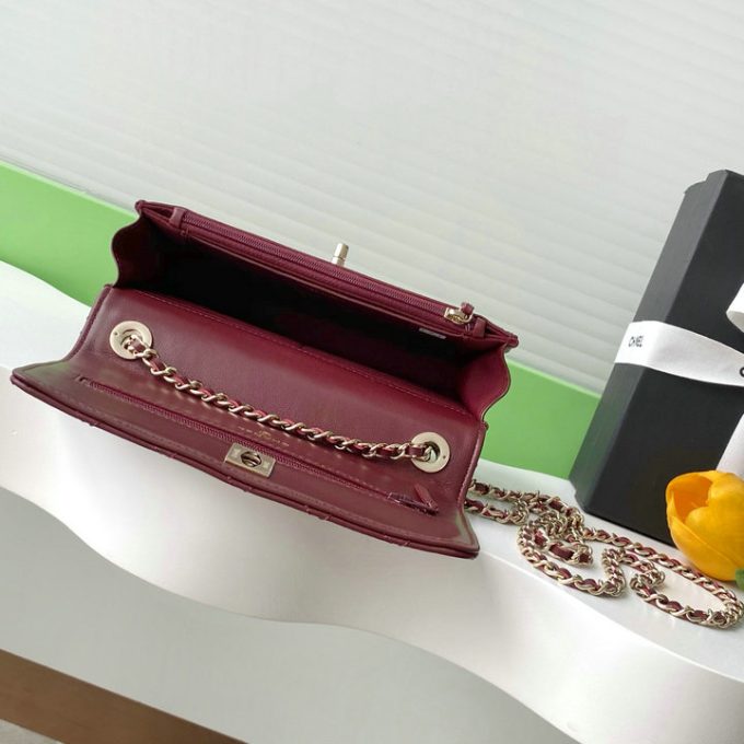 シャネル 2025年 WOC トップハンドルバッグ CHANEL トートバッグ 2way ショルダーバッグ レディース ゴールド金具 - 画像 (5)