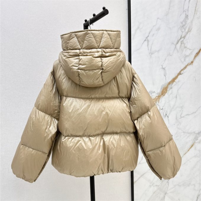 モンクレール ロングスリーブ ダウン 2025年 MONCLER フーディー ジップジャケット アウターコート レディース - 画像 (5)
