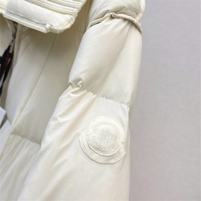 モンクレール ロングスリーブ ダウン 2025年 MONCLER フーディー ジップジャケット アウターコート レディース - 画像 (4)