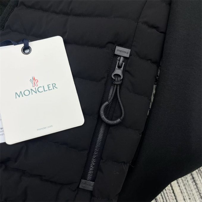 モンクレール ロングスリーブ ダウンジャケット 2025年 MONCLER ニット ジップジャケット フード付き アウターコート レディース - 画像 (11)