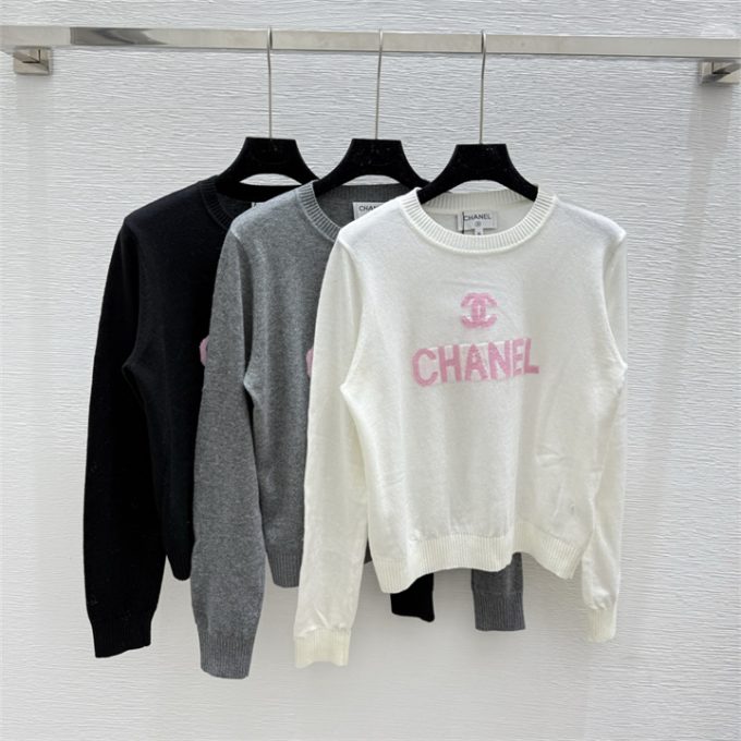 シャネル セーター 2025年 CHANEL ロングスリーブ ニットシャツ クルーネック シンプル おしゃれ レディース