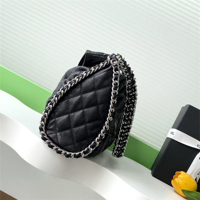 シャネル 2025年 ラージ ショルダーバッグ CHANEL 折り畳み レディース 大容量 - 画像 (2)