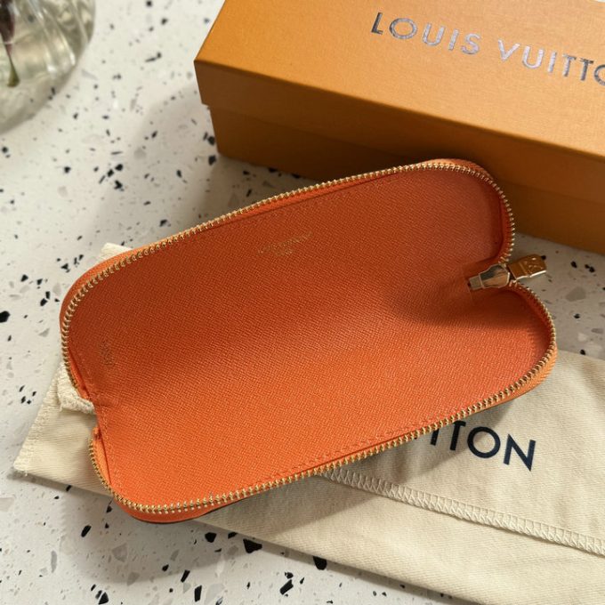 ルイヴィトン 2025年 ペンシルポーチ GI1042 LOUISVUITTON シャーロット ファブリック レザー - 画像 (4)