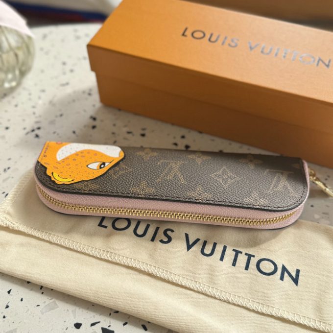 ルイヴィトン 2025年 ペンシルポーチ GI1111 LOUISVUITTON シャーロット ファブリック レザー - 画像 (6)
