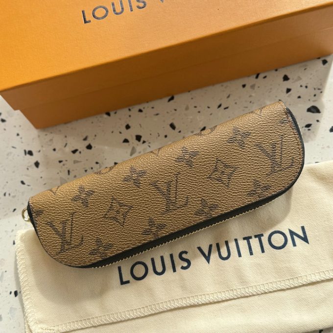 ルイヴィトン 2025年 ペンシルポーチ GI1112 LOUISVUITTON シャーロット ファブリック レザー - 画像 (4)