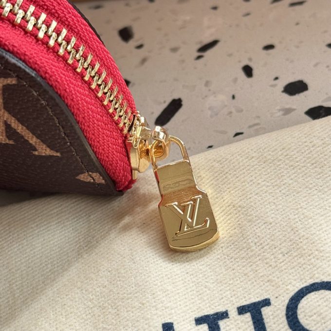 ルイヴィトン 2025年 ペンシルポーチ GI1162 LOUISVUITTON シャーロット ファブリック レザー - 画像 (8)