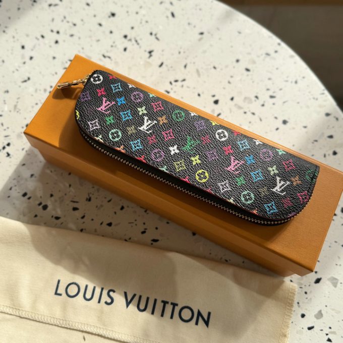 ルイヴィトン 2025年新作 ペンシルポーチ GI1303 LOUISVUITTON シャーロット ファブリック レザー マルチカラー - 画像 (7)