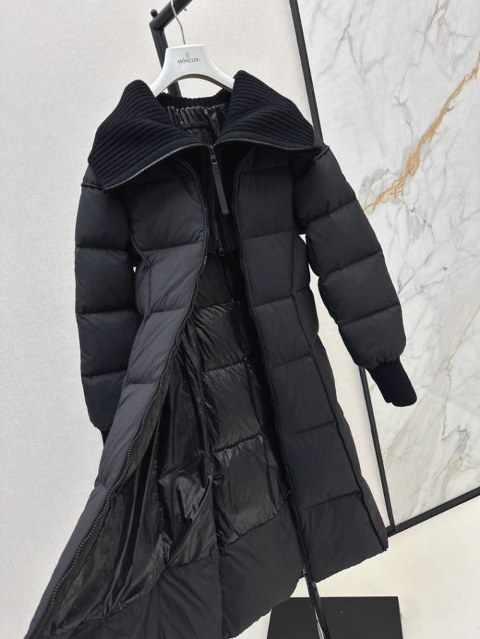 モンクレール ロングスリーブ ダウン 2025年 MONCLER フーディー ジップジャケット アウターコート レディース - 画像 (7)