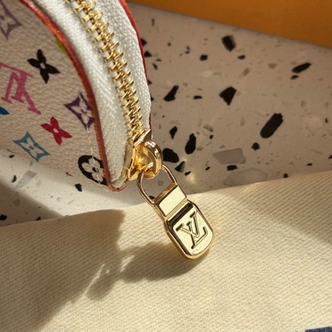 ルイヴィトン 2025年新作 ペンシルポーチ GI1303 LOUISVUITTON シャーロット ファブリック レザー マルチカラー - 画像 (6)