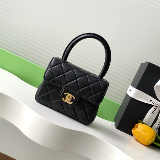 シャネル 2025年 ミニ トップハンドルバッグ CHANEL トートバッグ ハンドバッグ レディース