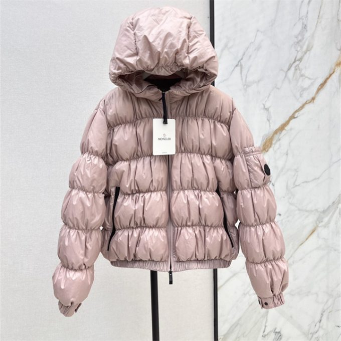 モンクレール ロングスリーブ ダウン 2025年 MONCLER フーディー ジップジャケット アウターコート レディース - 画像 (8)