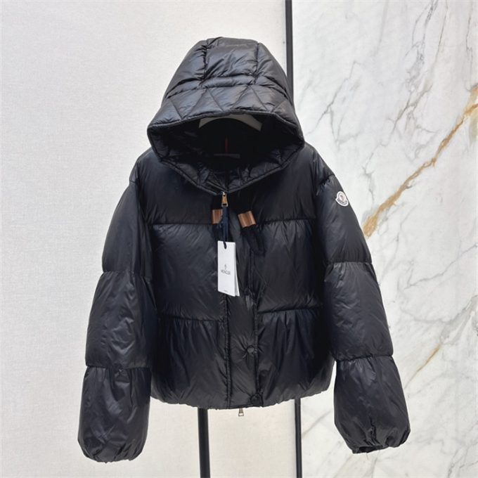 モンクレール ロングスリーブ ダウン 2025年 MONCLER フーディー ジップジャケット アウターコート レディース - 画像 (8)