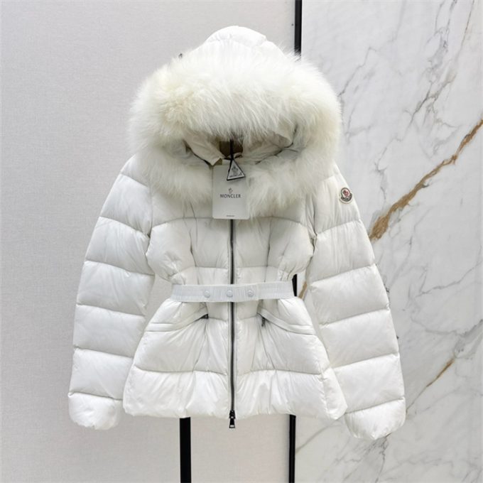 モンクレール ロングスリーブ ダウン 2025年 MONCLER フーディー ジップジャケット アウターコート レディース - 画像 (8)